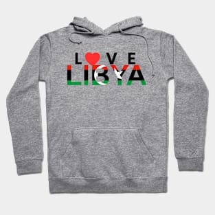 Love Libya Hoodie